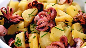 Рецепты с овощами, маслом растительным и осьминогами