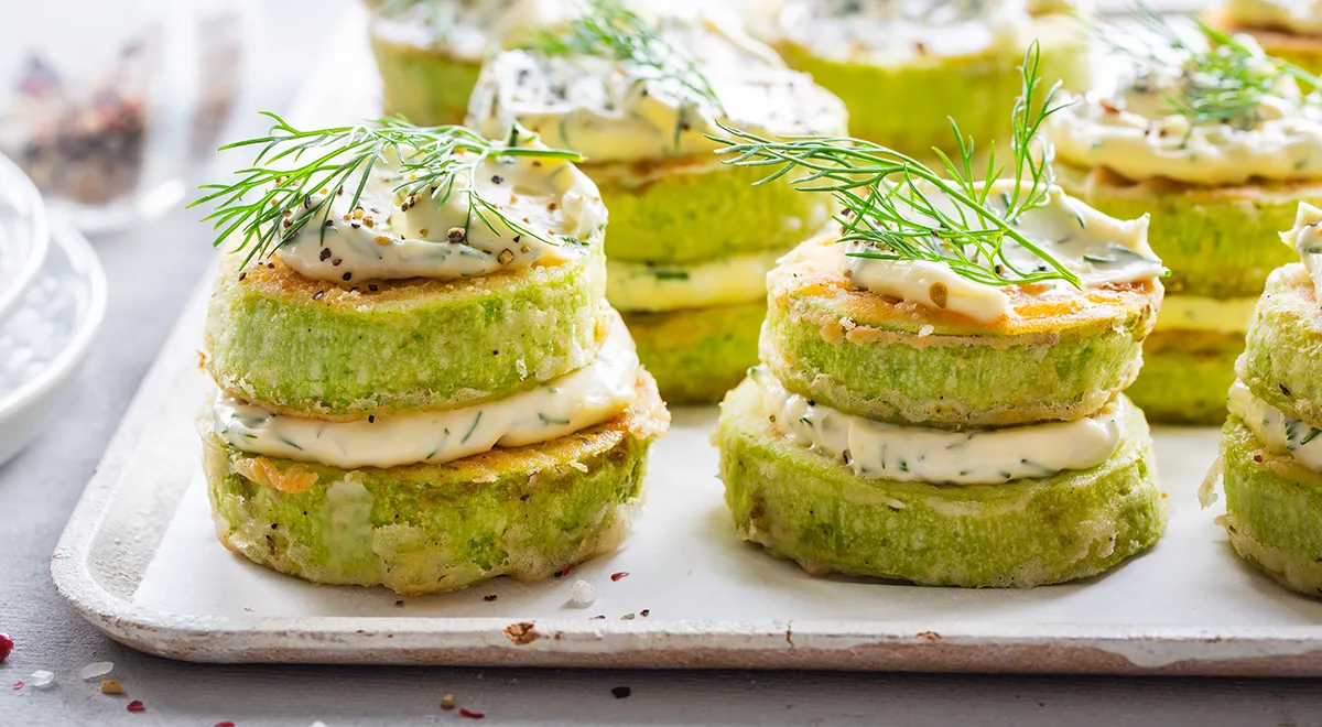 Рецепт жареных кабачков с майонезом и чесноком