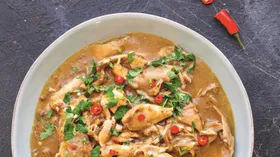 Рецепты с чесноком, карри и кокосом