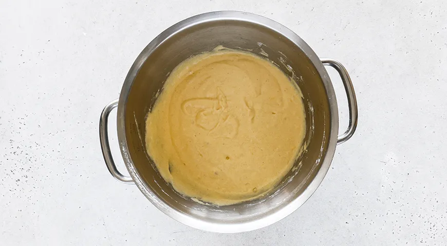 Апельсиновый кекс с пропиткой