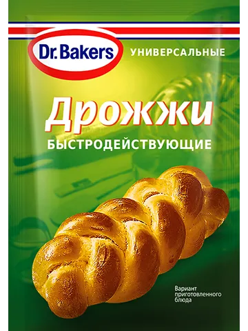 Дрожжи быстродействующие Dr. Bakers