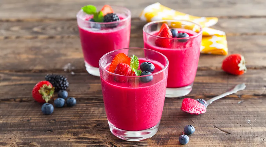 Мусс из запеченной свеклы