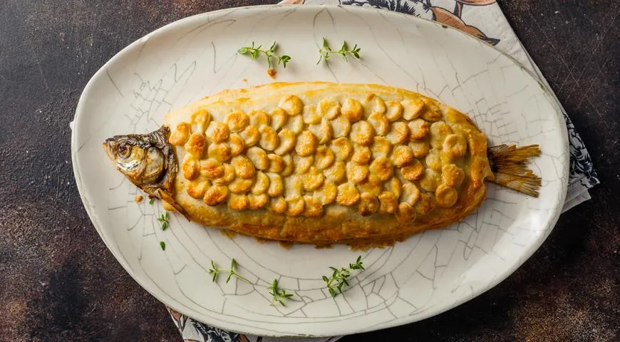 Рецепт ряпушки, запеченной в тесте
