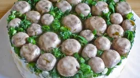 Салат Грибная полянка