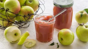Густое яблочное повидло