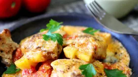 Рецепты с картофелем, сливками и томатами
