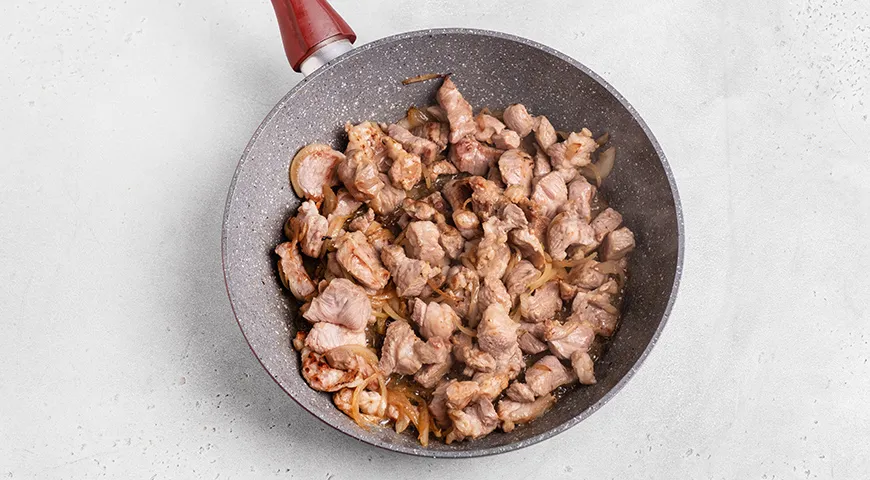 Гороховая каша с мясом