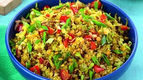 Простые рецепты с киноа и бобовыми