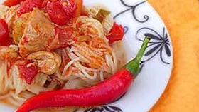Рецепты с чили, соусами и пастой
