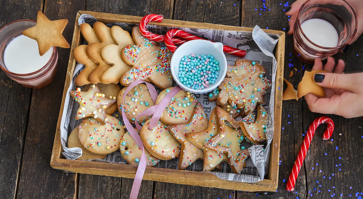 Медово-имбирные пряники к Новому году