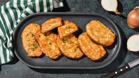 Горячие бутерброды с луком