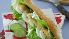 Рецепты с соусами, огурцом и багетом