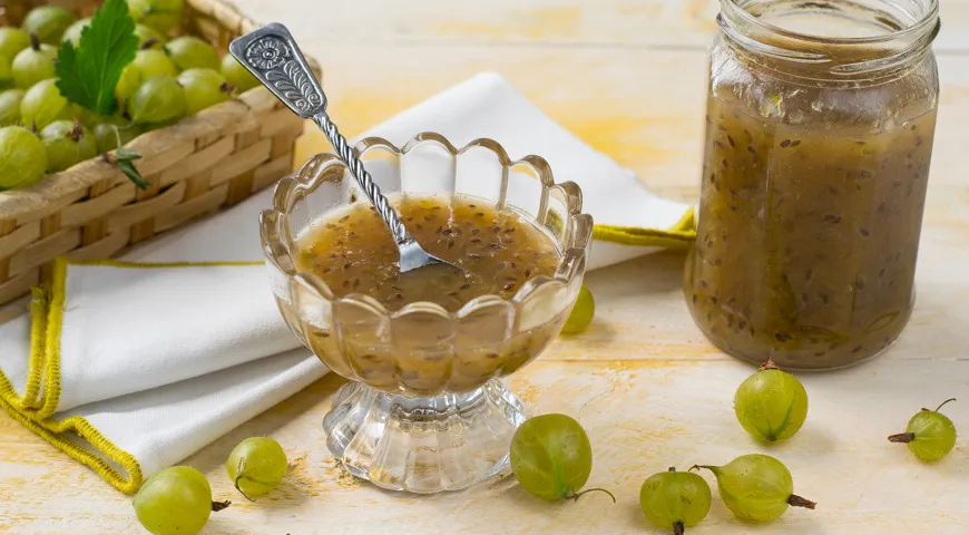 Варенье из крыжовника через мясорубку