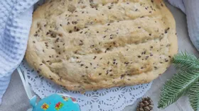 Домашний армянский хлеб-  матнакаш