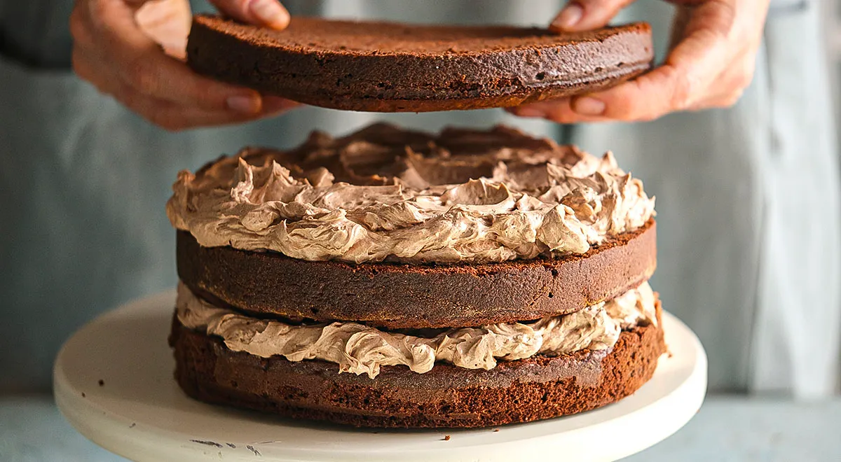 Шоколадный генуэзский бисквит