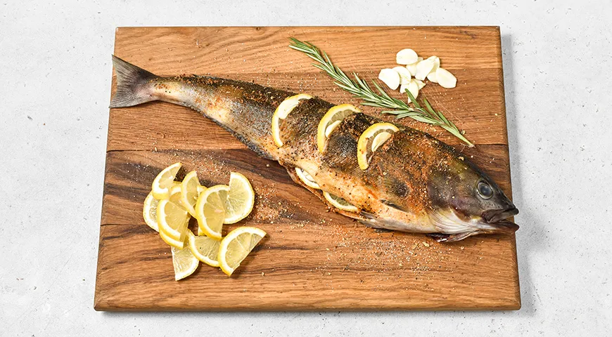 Терпуг, запеченный в фольге