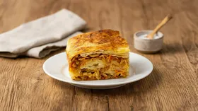 Пирог с капустой из лаваша