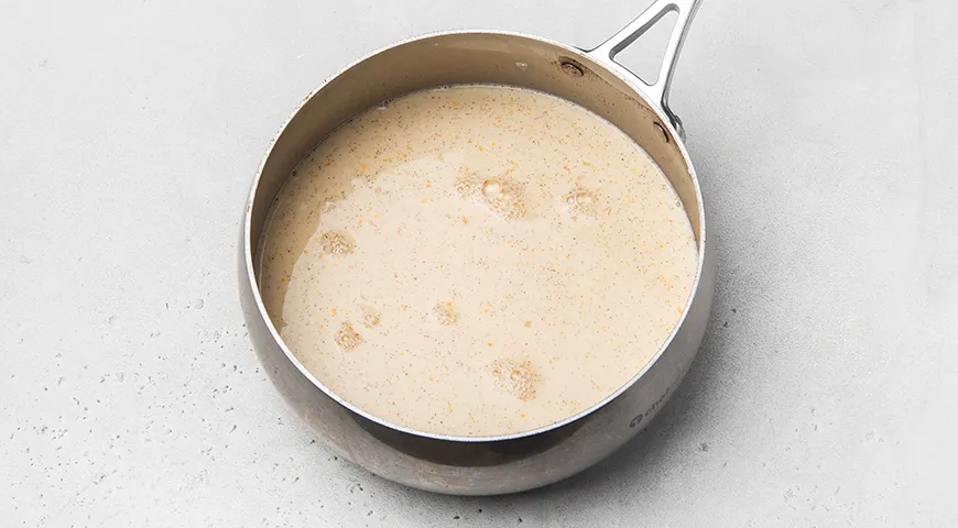 Бисквитный торт с кремом пломбир