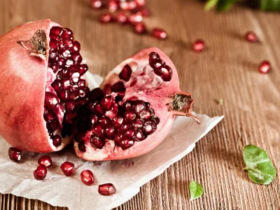 Салат с гранатом