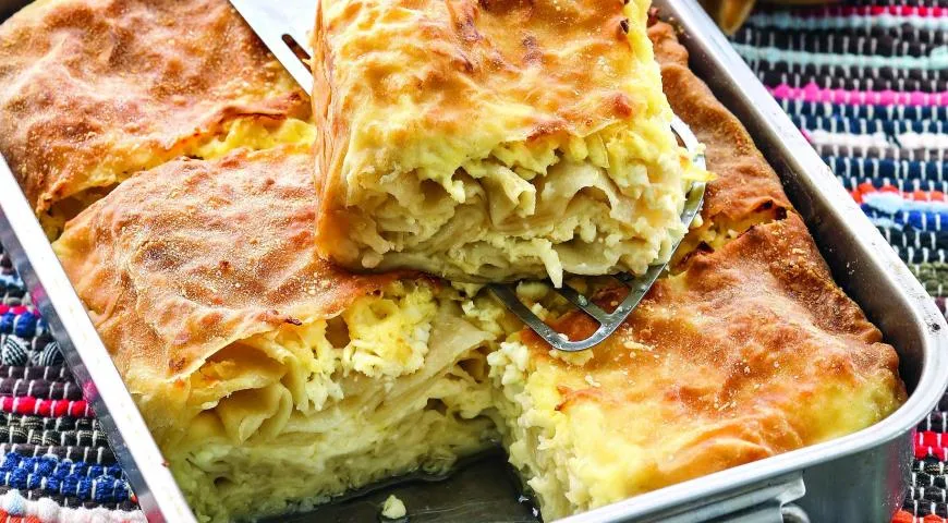 Рецепт домашней ачмы с имеретинским сыром