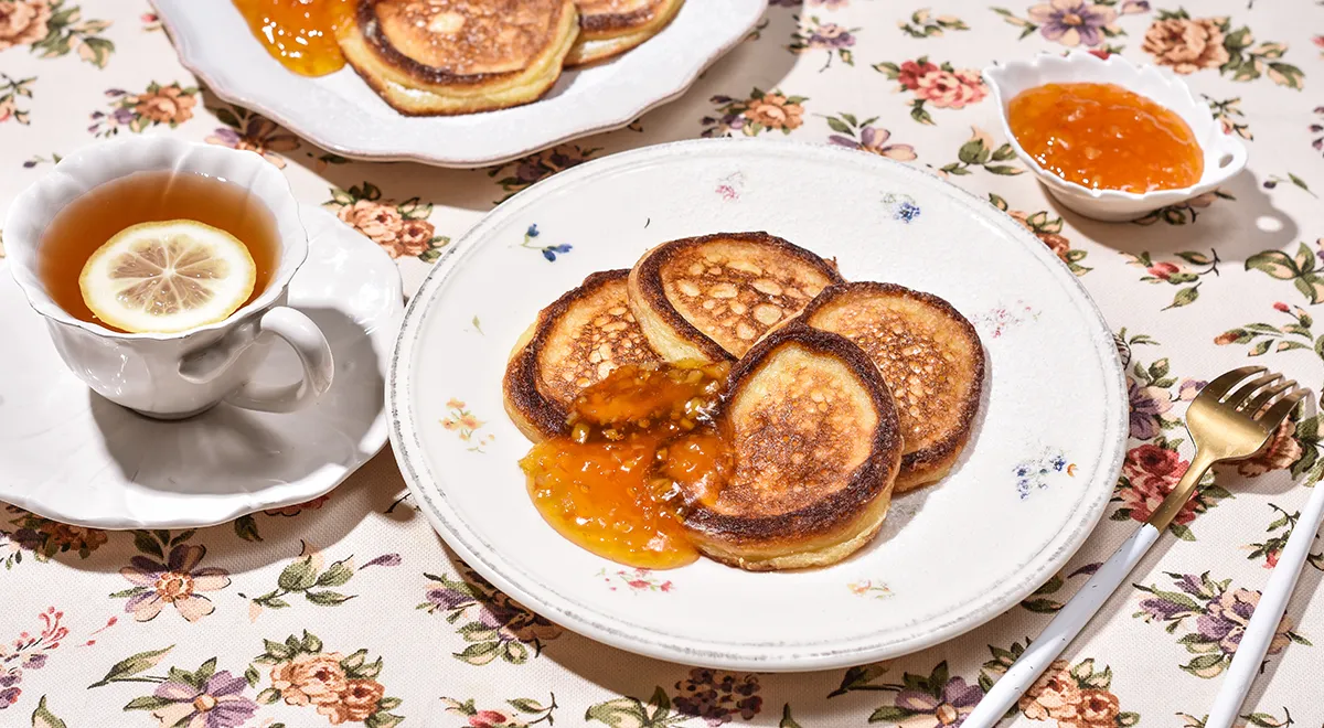 Оладьи из творога