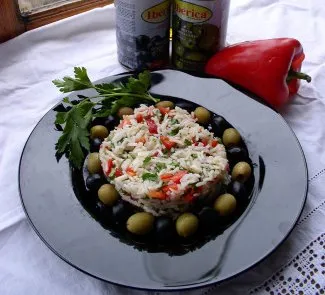 Андалузский рисовый салат