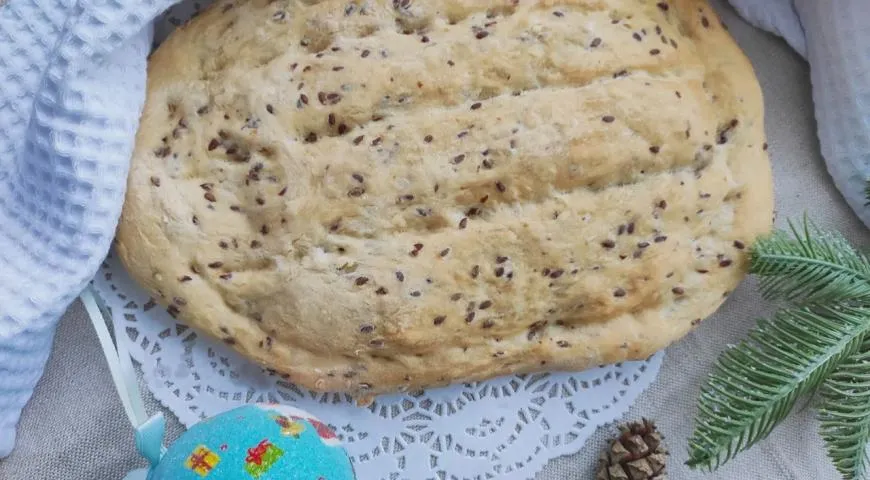 Домашний армянский хлеб-  матнакаш