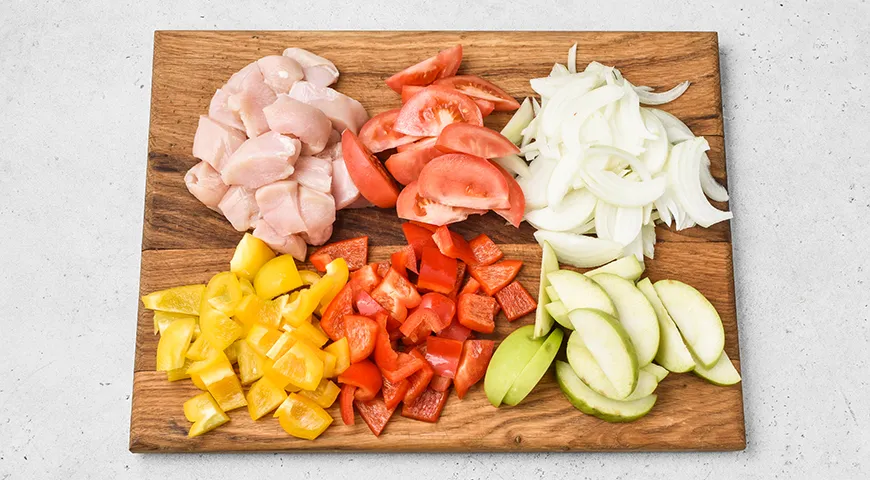 Паприкаш из курицы