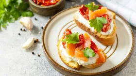 Рецепты с томатом и сёмгой