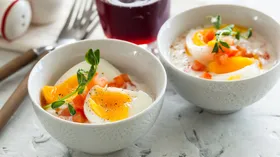 Рецепты с яйцом куриным, йогуртом и томатами