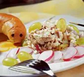Рецепты с яблоком, морковью и птицей