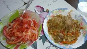 Рецепты с овощами, горохом и кориандром