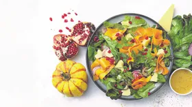 Рецепты с салатом и тыквой