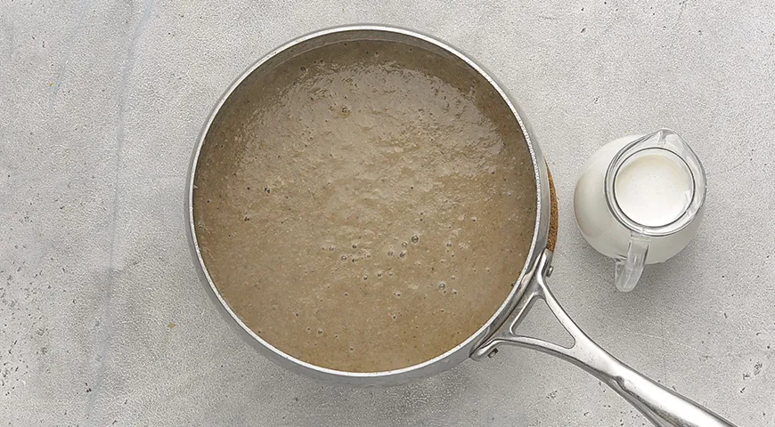 Классический крем-суп из шампиньонов