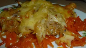 Рецепты с сырами, мясом и соусами