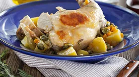 Рецепты с каперсами, мясом и картофелем