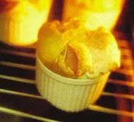 Суфле с сыром и ветчиной