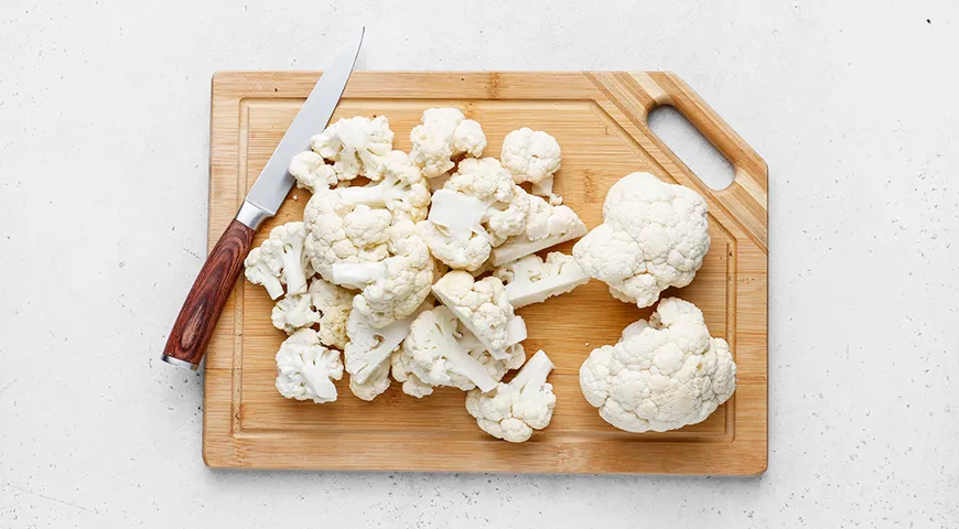 Цветная капуста в сухарях в духовке