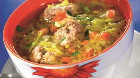 Рецепты с овощами, мясом и хлебобулочными изделиями