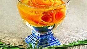 Простые рецепты с желатином и апельсином