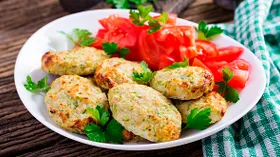 Котлеты с кабачками в духовке