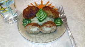 Котлетки с плавленым сыром