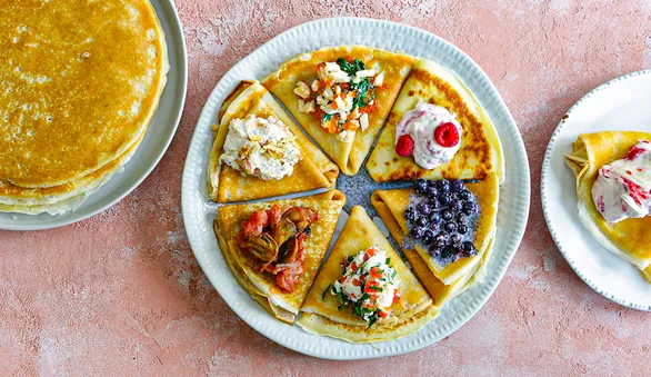 6 вкусных начинок для блинов