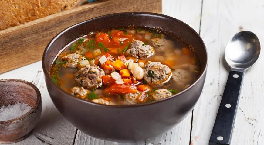 Суп с фрикадельками рыбными – пошаговый рецепт приготовления с фото