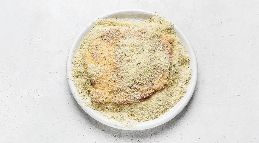 Отбивные в льезоне с сыром