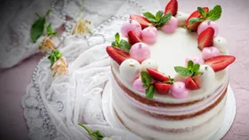 Рецепты с мукой, сырами и клубникой