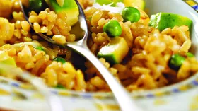 Рецепты с маслом растительным, рисом и бобовыми
