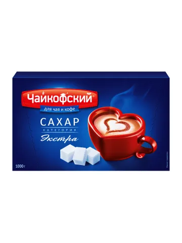 «Чайкофский» Сахар белый кусковой 1кг