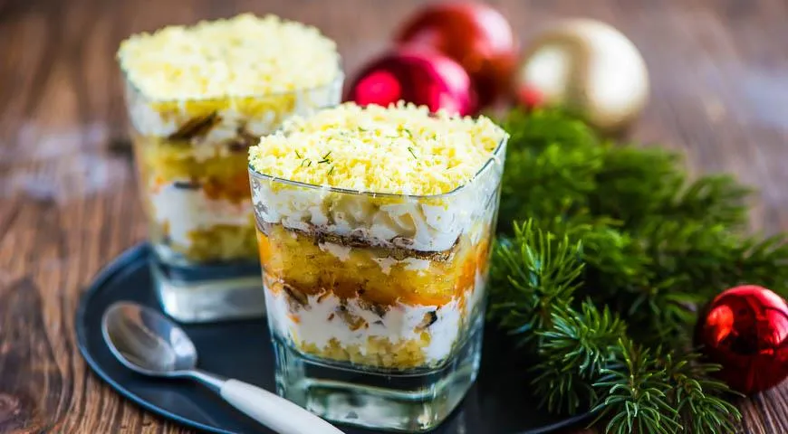 Салат Мимоза со шпротами рецепт с фото | Рецепт | Еда, Национальная еда, Кулинария