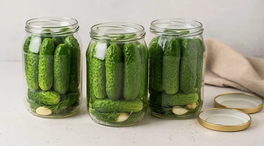 Сладкие маринованные огурцы